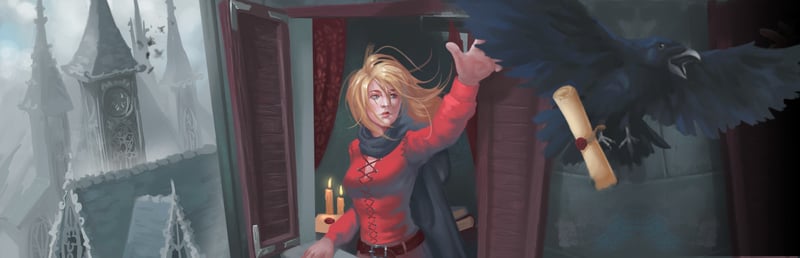 Official cover for Waiting For The Raven on Steam