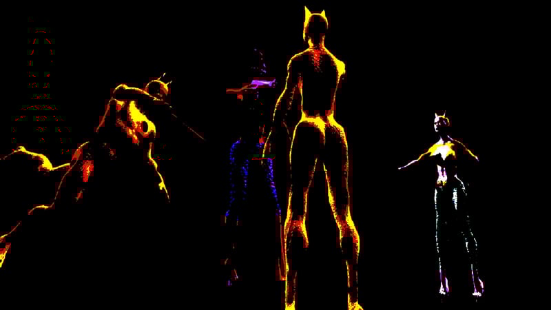 Official cover for Lizard Lady vs the Cats on PlayStation