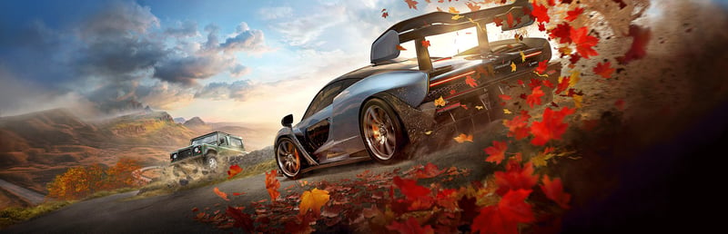 Official cover for Forza Horizon 4 on Steam
