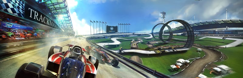 Official cover for TrackMania² Stadium on Steam