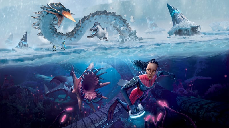 Official cover for Subnautica: Below Zero on XBOX