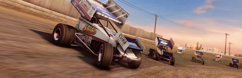 Official cover for Tony Stewart's Sprint Car Racing on Steam