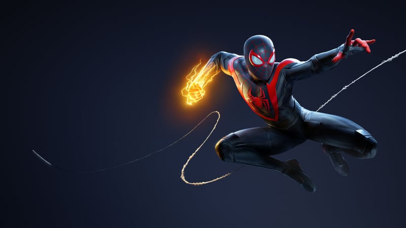 Official cover for Marvel's Spider-Man: Miles Morales on PlayStation