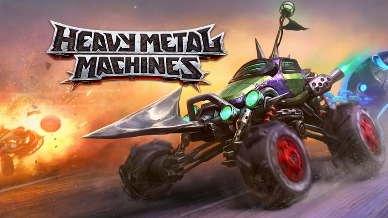 Official cover for Heavy Metal Machines on PlayStation