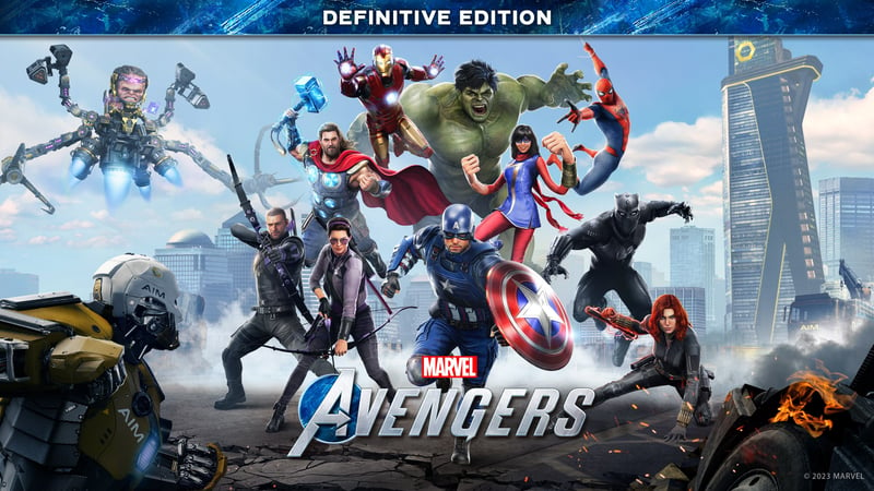 Official cover for Marvel's Avengers on PlayStation
