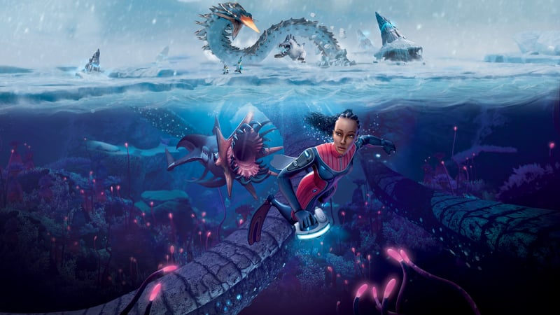 Official cover for Subnautica: Below Zero on PlayStation