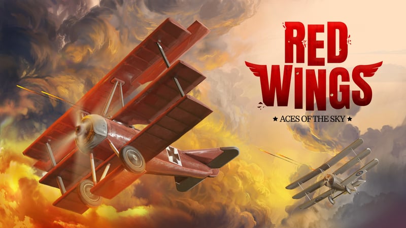 Official cover for Red Wings: Aces of the Sky on PlayStation