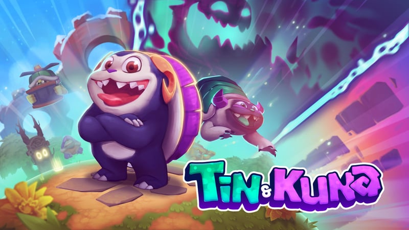 Official cover for Tin & Kuna on PlayStation