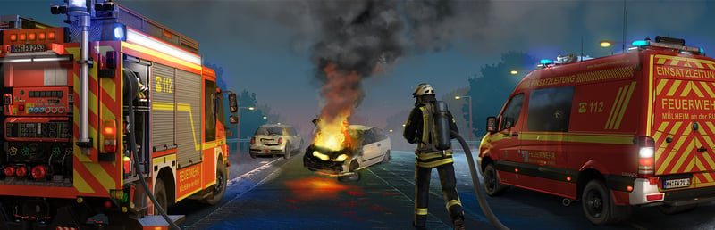 Official cover for Notruf 112 - Die Feuerwehr Simulation 2 on Steam