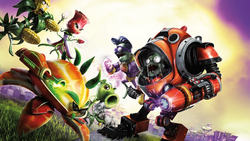 Official cover for PvZ Garden Warfare 2 on PlayStation