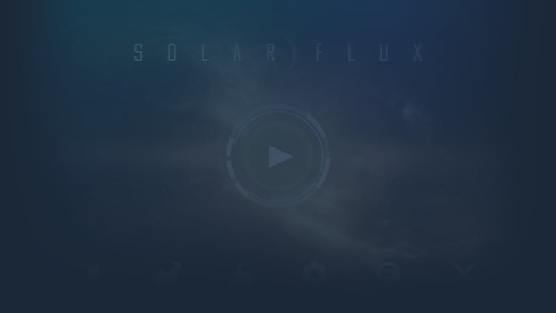 Official cover for Solar Flux on Steam