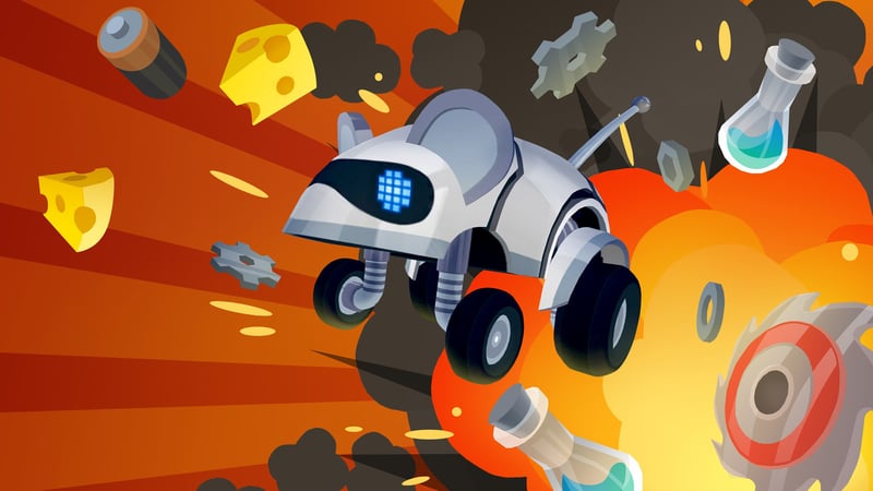 Official cover for MouseBot: Escape from CatLab on XBOX