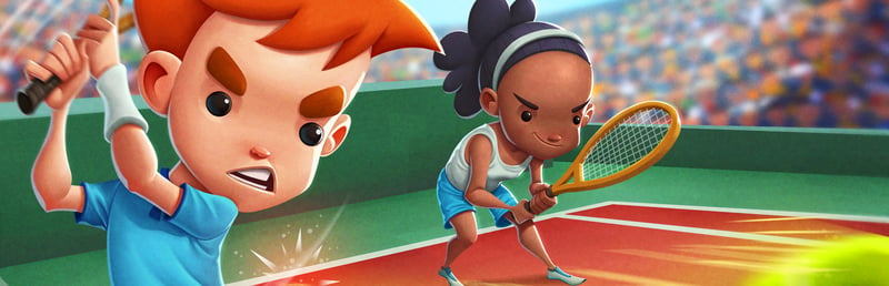 Official cover for Super Tennis Blast on Steam