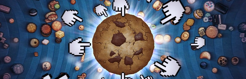 Official cover for Cookie Clicker on Steam
