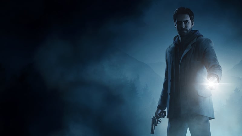 Official cover for Alan Wake Remastered on PlayStation