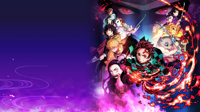 Official cover for Demon Slayer -Kimetsu no Yaiba- The Hinokami Chronicles on PlayStation