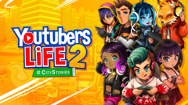 Official cover for Youtubers Life 2 on PlayStation