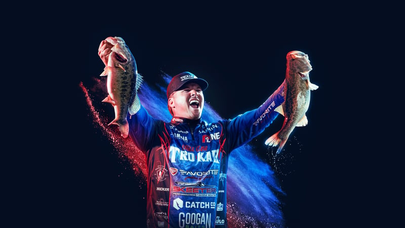 Official cover for Bassmaster Fishing 2022 on PlayStation