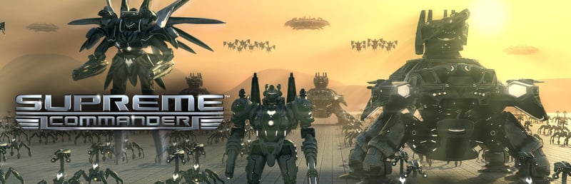 Official cover for Supreme Commander on Steam