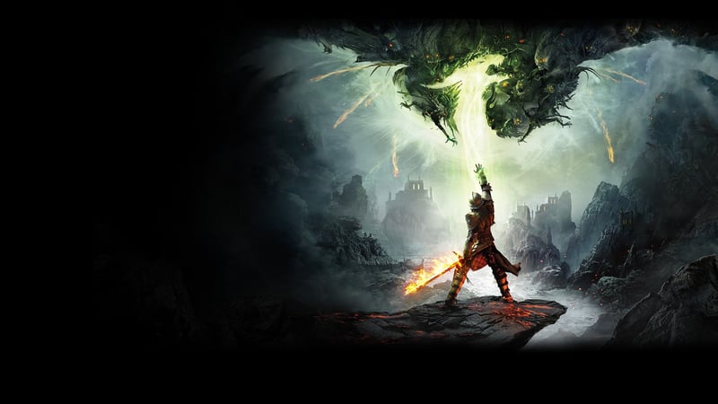 Official cover for Dragon Age™: Inquisition on PlayStation