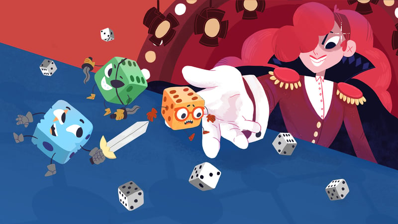 Official cover for Dicey Dungeons on XBOX