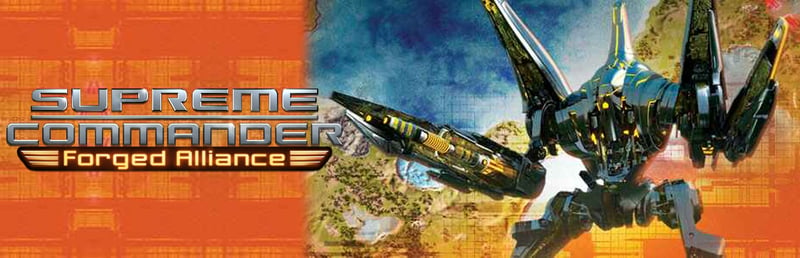 Official cover for Supreme Commander: Forged Alliance on Steam