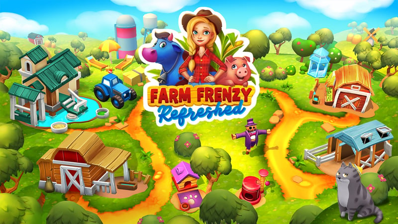 Official cover for Farm Frenzy: Refreshed on XBOX