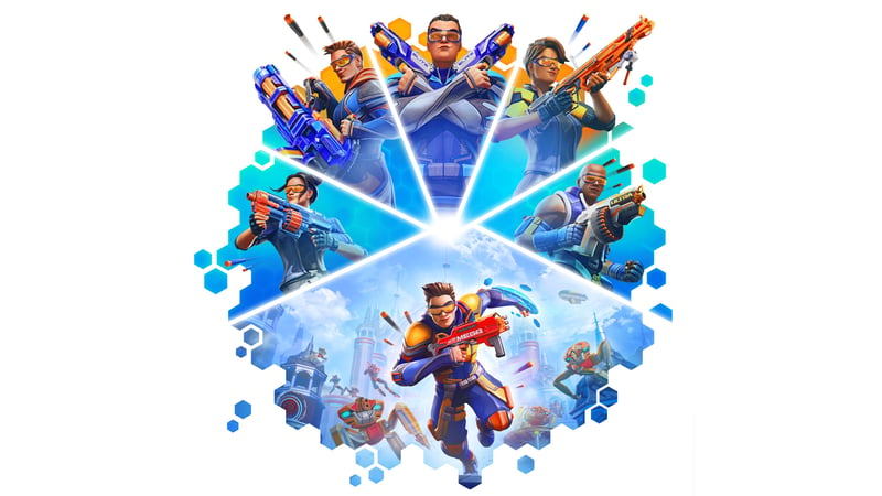 Official cover for Nerf Legends on XBOX