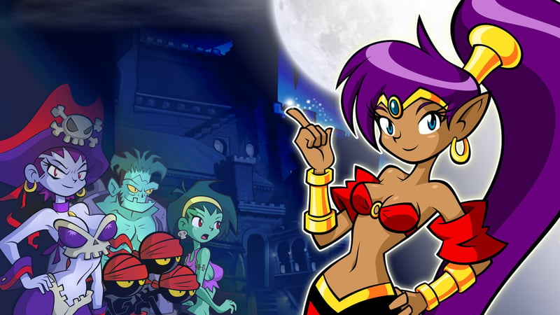 Official cover for Shantae: Risky's Revenge - Director's Cut on PlayStation