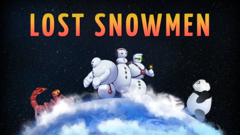 Official cover for Lost Snowmen on XBOX