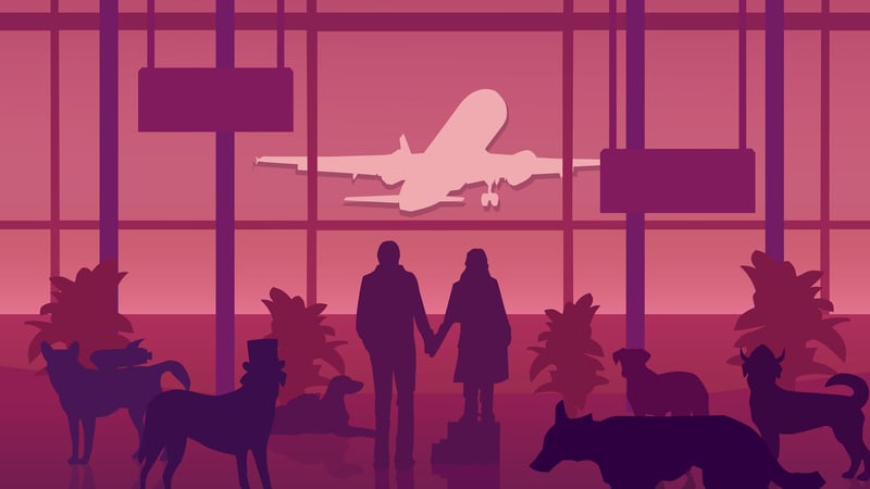 Official cover for An Airport for Aliens Currently Run by Dogs on XBOX