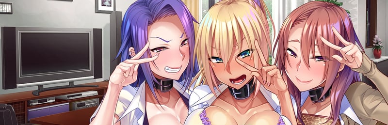 Official cover for Hentai Houseparty: Gyaru Gangbang on Steam