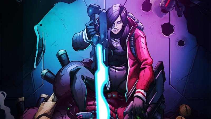 Official cover for Gunborg: Dark Matters on PlayStation