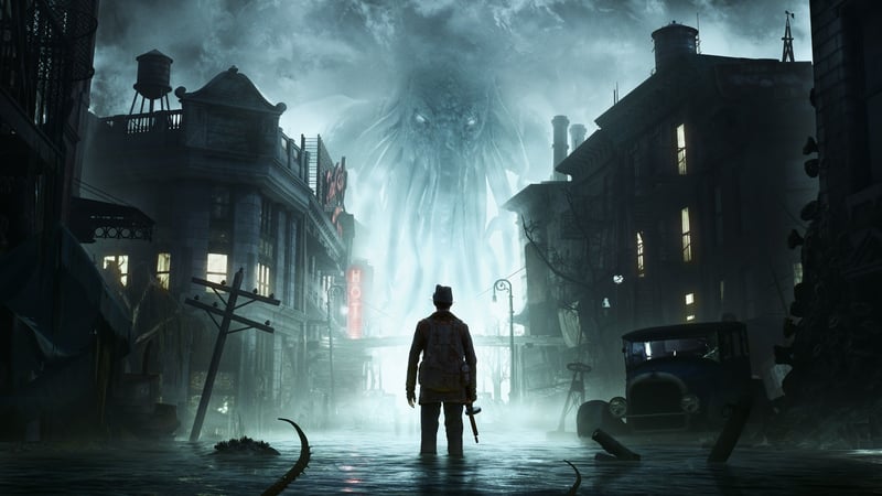Official cover for The Sinking City on PlayStation