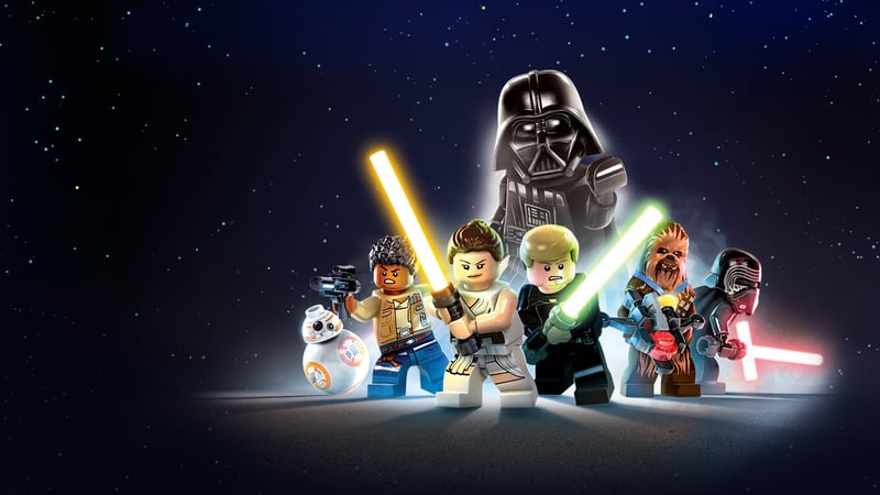 Official cover for LEGO® Star Wars™: The Skywalker Saga on PlayStation