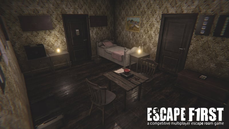 Official cover for Escape First on PlayStation