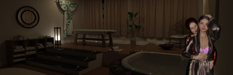 Official cover for Sex Diary - Futanari Massage on Steam