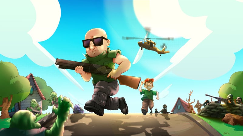Official cover for HellGunner on XBOX
