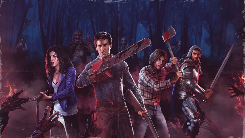Official cover for Evil Dead: The Game on PlayStation