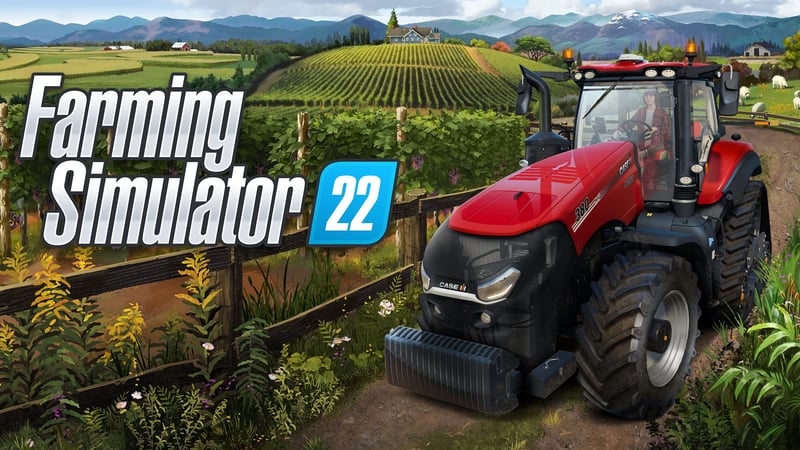 Official cover for Farming Simulator 22 - Window 10 Edition on XBOX
