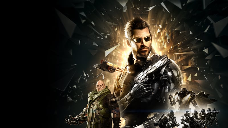 Official cover for Deus Ex: Mankind Divided on PlayStation