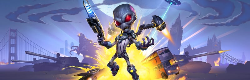 Official cover for Destroy All Humans! 2 - Reprobed on Steam