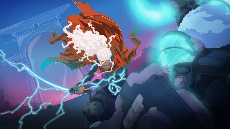 Official cover for Furi on PlayStation