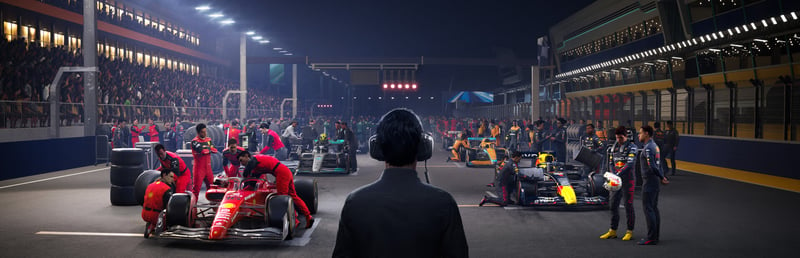 Official cover for F1 Manager 2022 on Steam