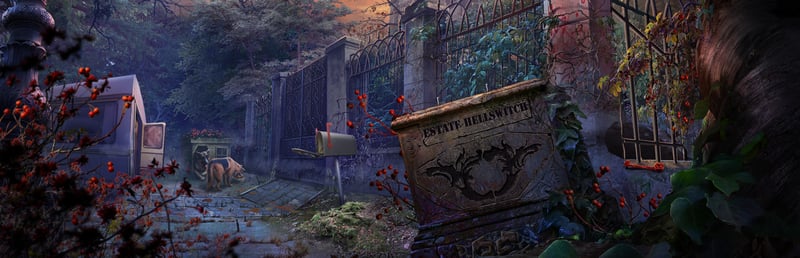 Official cover for Mystery Trackers: Train to Hellswich Collector's Edition on Steam