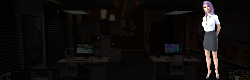 Official cover for Sex Adventures - The Office Slut on Steam