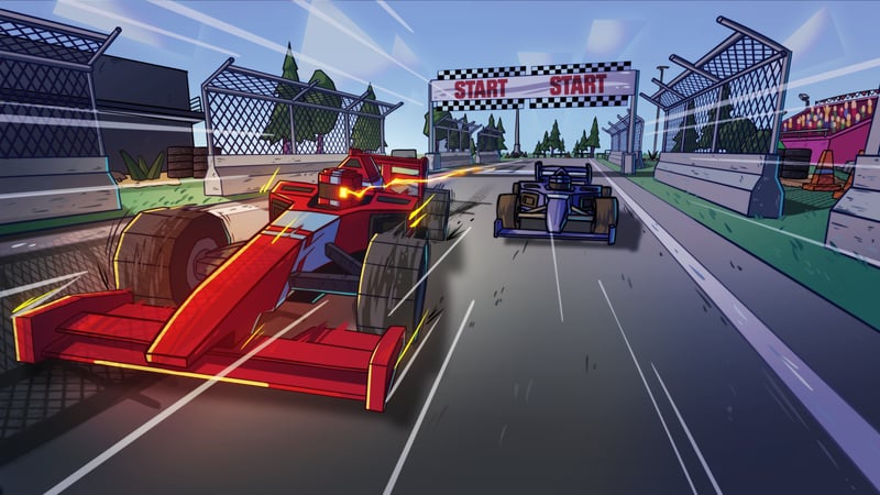 Official cover for Formula Bit Racing DX on XBOX