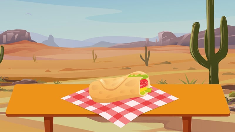 Official cover for The Jumping Burrito: TURBO on PlayStation