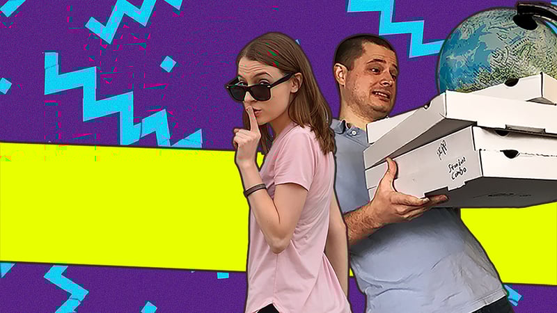 Official cover for The Pizza Delivery Boy Who Saved the World on PlayStation