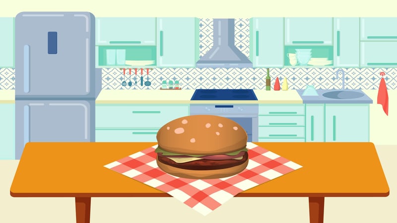 Official cover for The Jumping Burger: TURBO on PlayStation